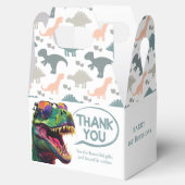 Dinosaur Cool Pastle Boy Bedankdoosjes (Geopend)
