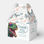 Dinosaur Cool Pastle Boy Bedankdoosjes (Voorkant Zijde)