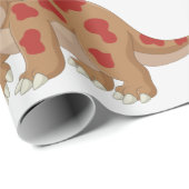 Dinosaur Cool Triceratops Kinder Cadeaupapier (Rol Hoek)