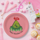 Dinosaur Couple Paper Bord (Feest)