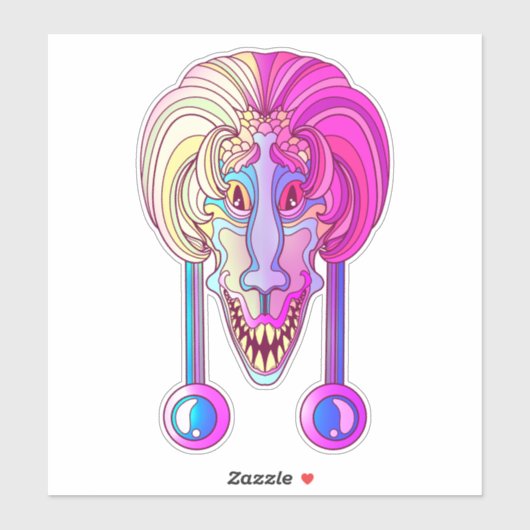 Dinosaur Creature Sticker (Vel)