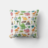 Dinosaur cushion kids dinosaur pillow kussen (Voorkant)
