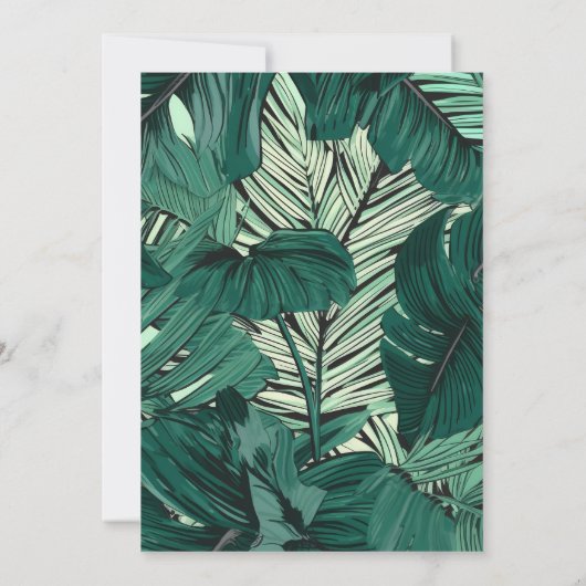 Dinosaur Custom Kids Birthday Kaart (Achterkant)