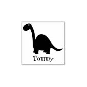 Dinosaur Custom Rubber Stamp Rubberstempel (Afrduk)