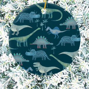 Dinosaur Cute Keramisch Ornament