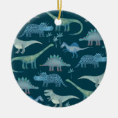 Dinosaur Cute Keramisch Ornament (Voorkant)