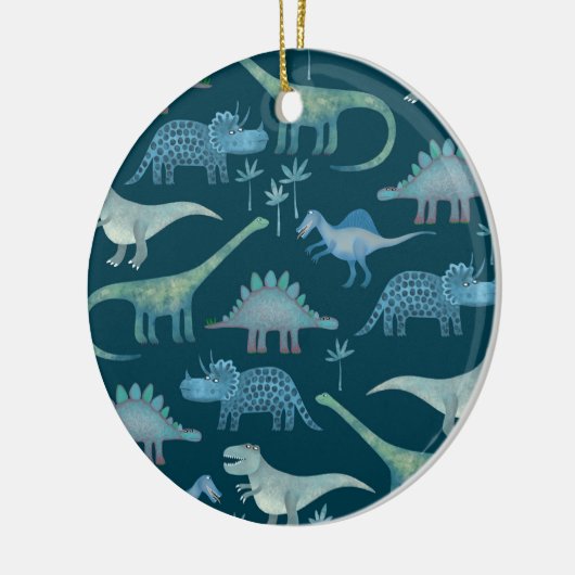Dinosaur Cute Keramisch Ornament (Links)