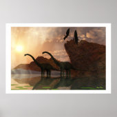 DINOSAUR DAWN PRINT (Voorkant)