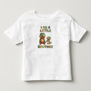 Dinosaur de kleine broer kinder shirts