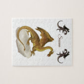 Dinosaur Decoratief Jigzaag Puzzle Legpuzzel (Horizontaal)