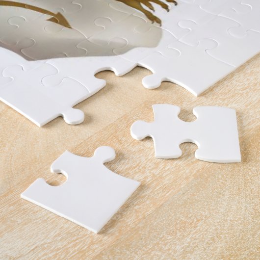 Dinosaur Decoratief Jigzaag Puzzle Legpuzzel (Zijkant)