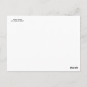 Dinosaur Design Blue Oranje Yellow Red Dinosaurs Briefkaart (Achterkant)