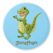 Dinosaur Design Ceramic Pull Keramische Knop (Voorkant)