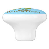 Dinosaur Design Ceramic Pull Keramische Knop (Zijkant)