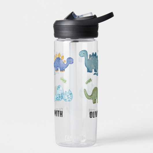 Dinosaur Design Drinkware Aangepaste naam Waterfles (Links)