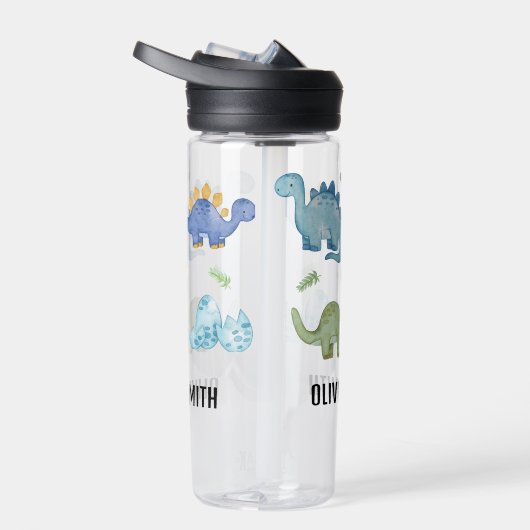 Dinosaur Design Drinkware Aangepaste naam Waterfles (Rechts)