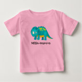 Dinosaur Design Tee Shirt van uw kind (Voorkant)