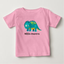 Dinosaur Design Tee Shirt van uw kind