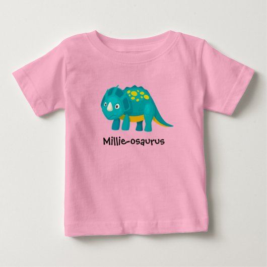 Dinosaur Design Tee Shirt van uw kind (Voorkant)