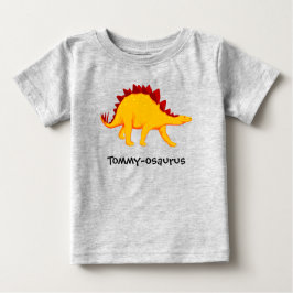 Dinosaur Design Tee Shirt van uw kind