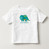 Dinosaur Design Toddler T-shirt voor uw kind (Voorkant)