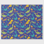 Dinosaur Design Wrapping Paper Cadeaupapier (Vlak)