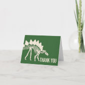 Dinosaur Dig Hartelijk dank Bedankkaart (Voorkant)