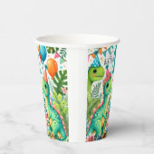 Dinosaur Dino 1e verjaardag Papieren Bekers (Rechts)