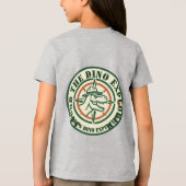 Dinosaur Dino Explorer Tri-Blend Shirt (Achterkant)