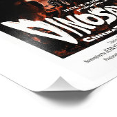 Dinosaur, Dino, Saurus  Retro Cinema Foto Afdruk (Hoek)