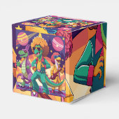 Dinosaur Disco Dig Foam Boards Bedankdoosjes (Achterkant)