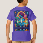 Dinosaur Disco Dig Foam Boards T-shirt (Achterkant)