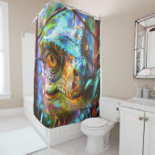 Dinosaur Douchegordijn (In situ)