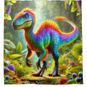Dinosaur Douchegordijn (Voorkant)