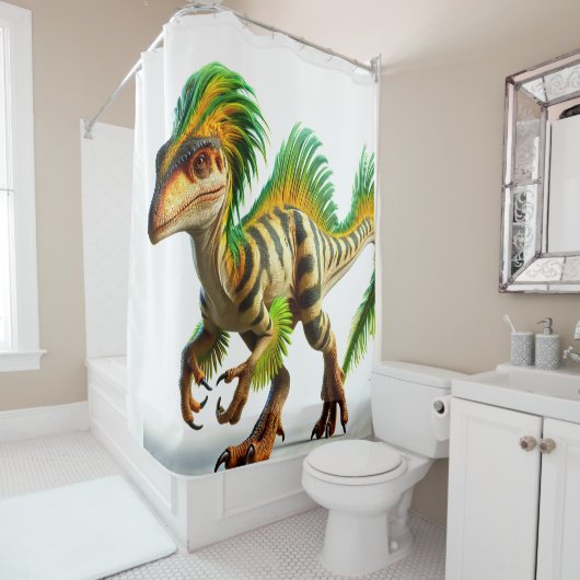 Dinosaur Douchegordijn (In situ)