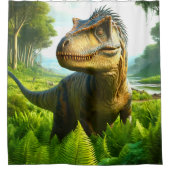 Dinosaur Douchegordijn (Voorkant)