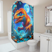 Dinosaur Douchegordijn (In situ)