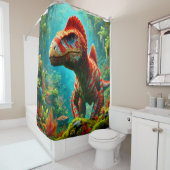 Dinosaur Douchegordijn (In situ)