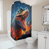 Dinosaur Douchegordijn (In situ)