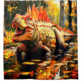 Dinosaur Douchegordijn (Voorkant)