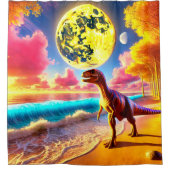 Dinosaur Douchegordijn (Voorkant)