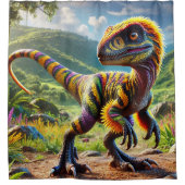 Dinosaur Douchegordijn (Voorkant)