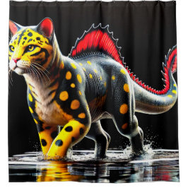 Dinosaur Douchegordijn