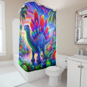 Dinosaur Douchegordijn (In situ)