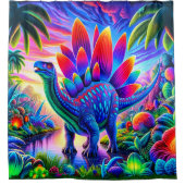 Dinosaur Douchegordijn (Voorkant)