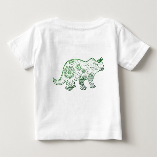 Dinosaur Drawing T-Shirt (Achterkant)