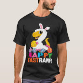 Dinosaur Easter Day Eggs cellent Happy East Rawr r T-shirt (Voorkant)