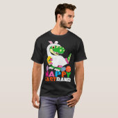 Dinosaur Easter Day Eggs cellent Happy East Rawr r T-shirt (Voorkant volledig)