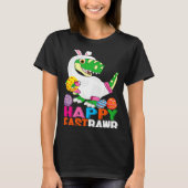 Dinosaur Easter Day Eggs cellent Happy East Rawr r T-shirt (Voorkant)