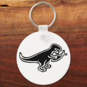 Dinosaur-eetjesvis Sleutelhanger (Voorkant)